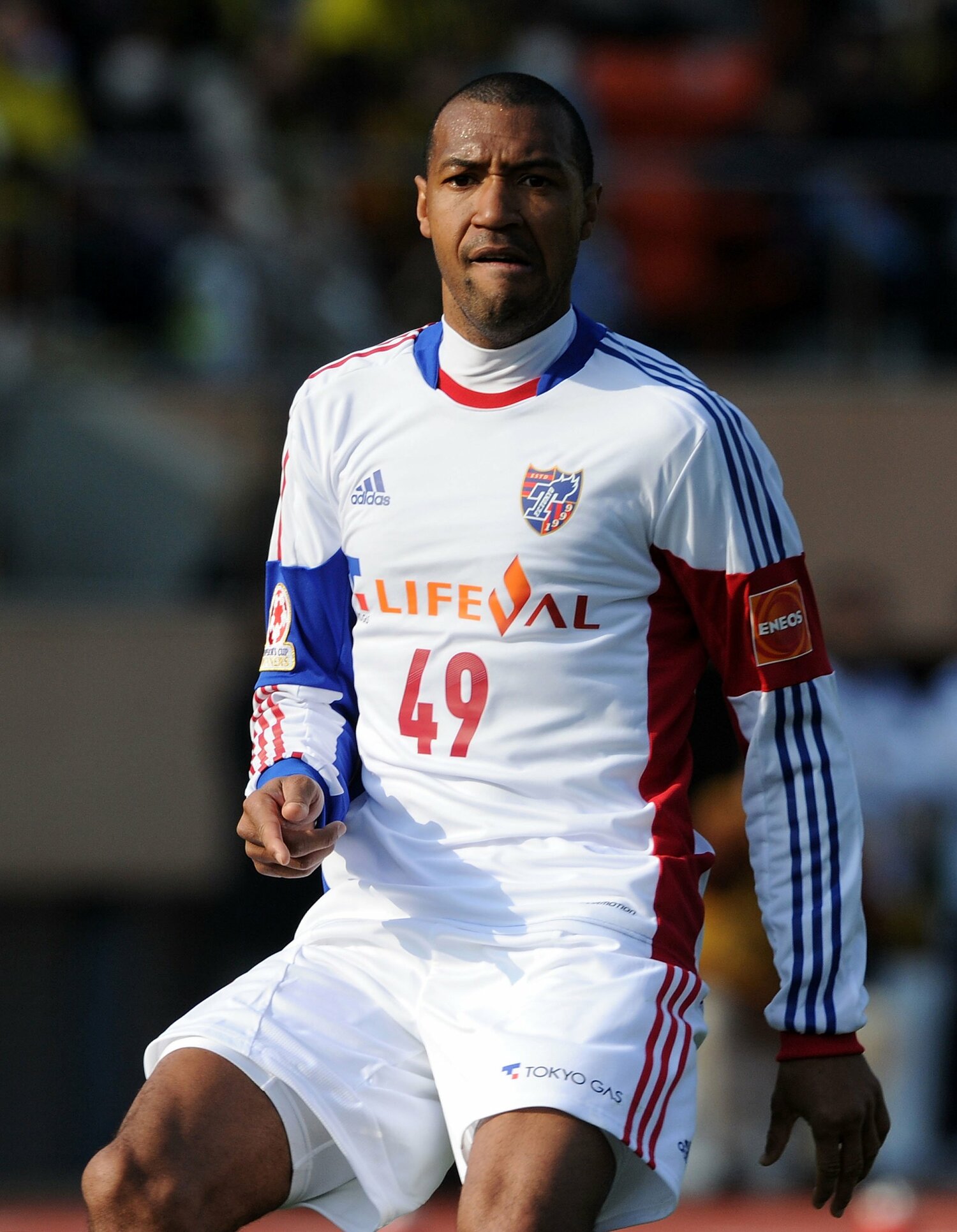 2012年、キャプテンマークを巻いたルーカス　©Etsuo Hara/Getty Images