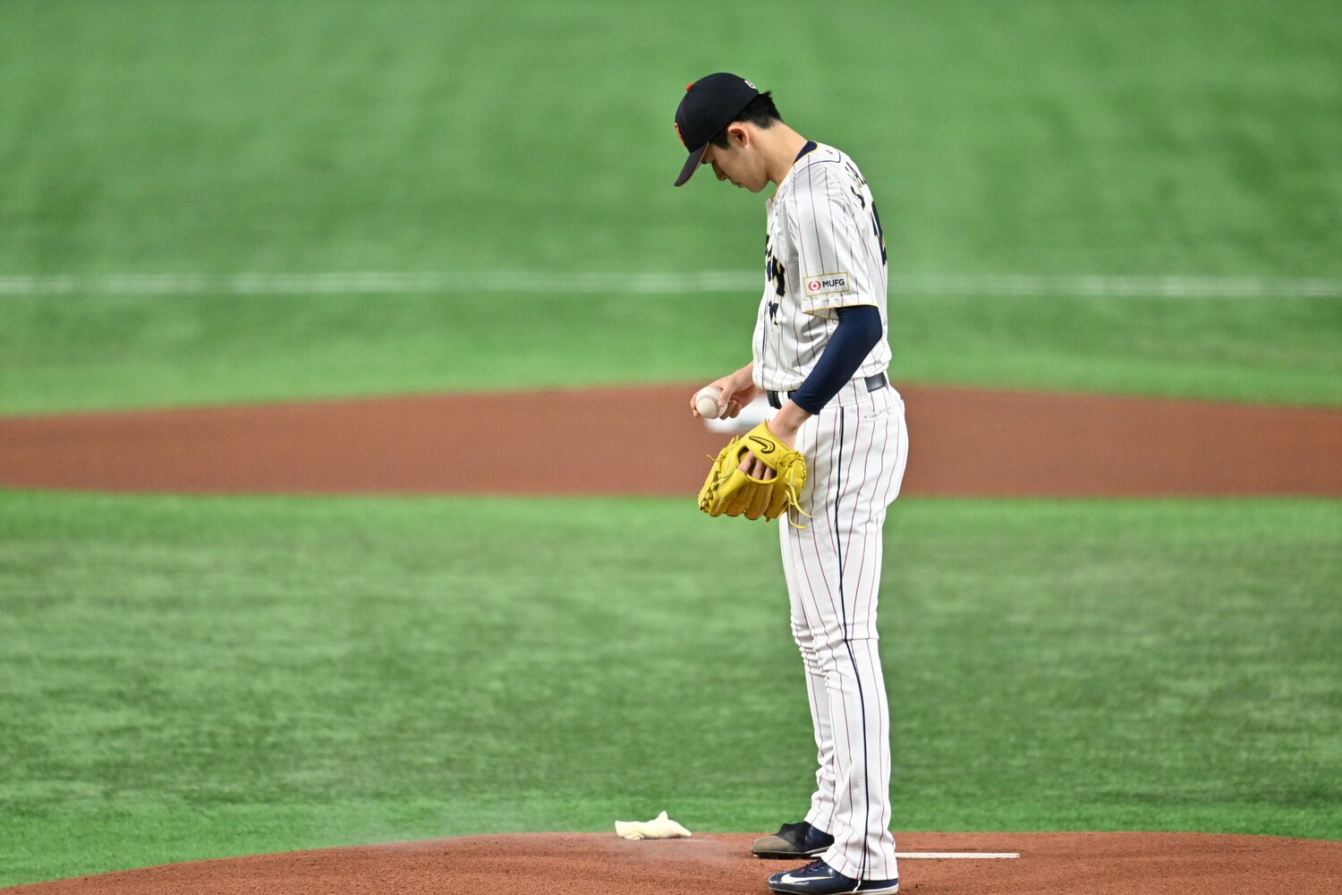 昨年の3月11日はWBCでチェコ戦の先発マウンドを託された ©︎Naoya Sanuki