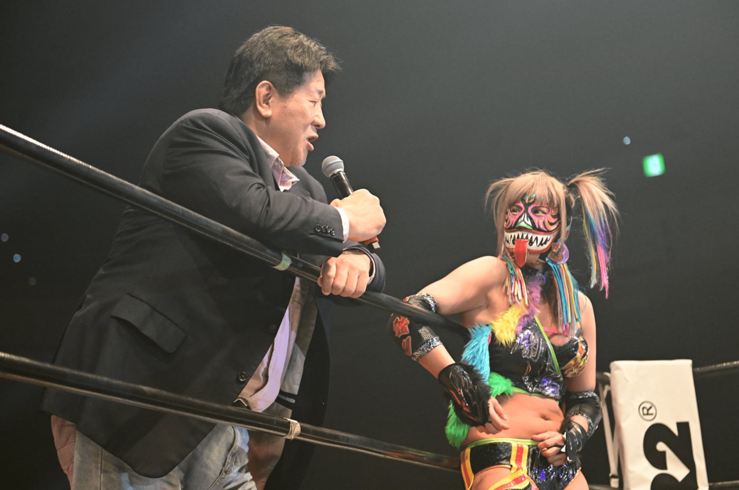「お前、あの騒動があったのによく来たな」“今のプロレス批判”で炎上した前田日明に、ウナギ・サヤカがモノ申した真意「ぶん殴られようが…」<Number Web> photograph by Norihiro Hashimoto
