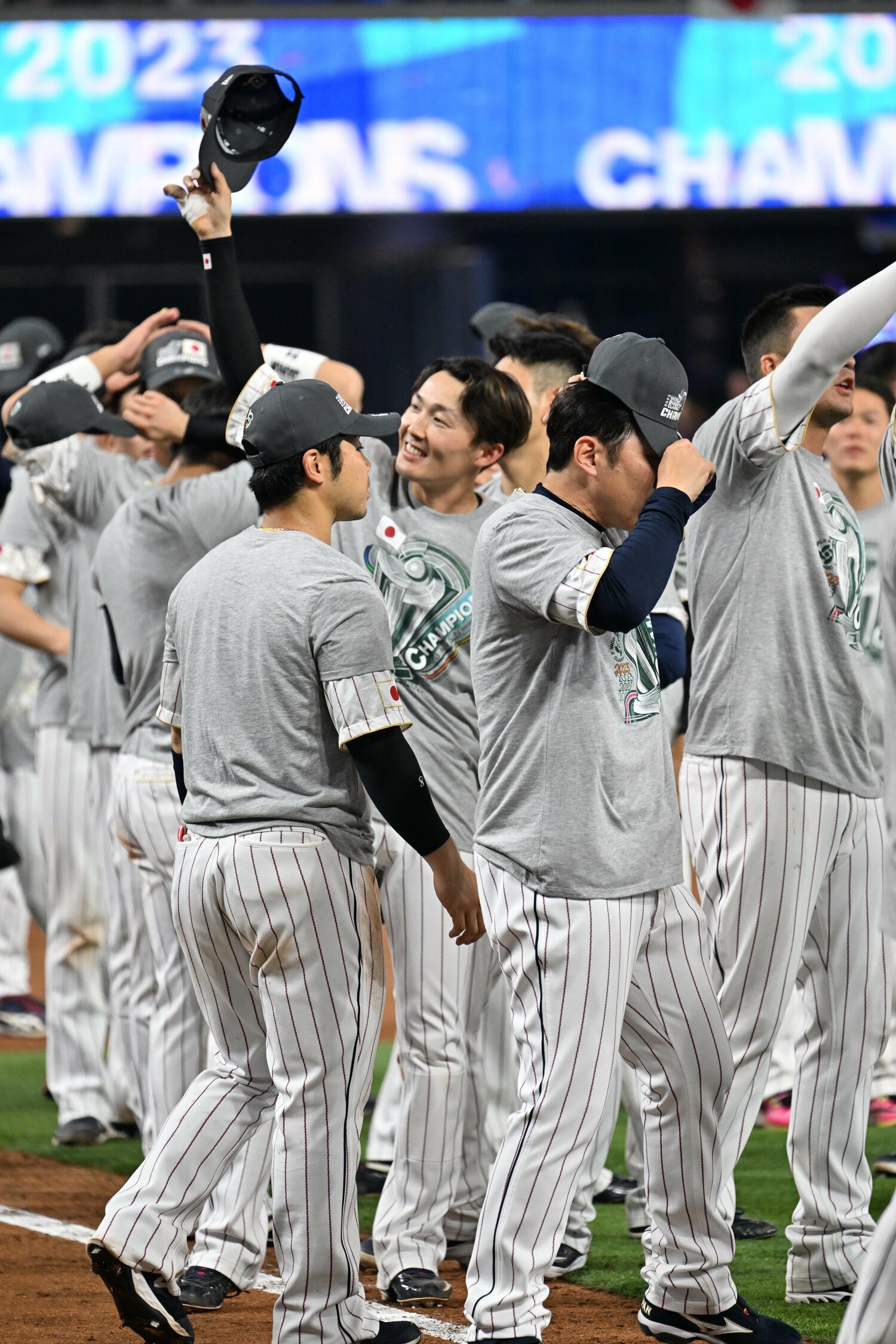 ケガに見舞われながらも最後は笑顔で大会を終えた源田　©Naoya Sanuki