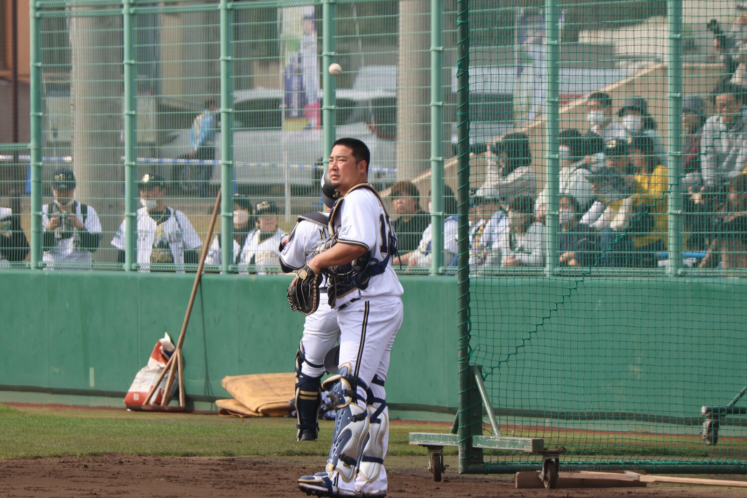 キャンプでの香月　©︎Fumi Sawai