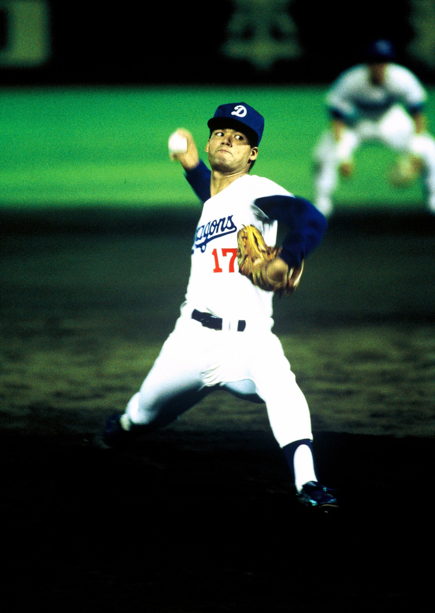 上原晃は高卒1年目から中日の優勝に貢献した　©Makoto Kenmizaki