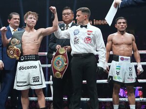 井上尚弥に完敗「慌ててグローブを…アフマダリエフは不満げだった」英国人記者が目撃した“敗者の誤算”「イノウエがあの戦いをしたらナカタニでも勝てない」