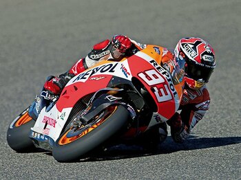 速さ異次元のマルケスは今季いくつ記録を作るか。~ホンダに跨ってモトGP6連勝~<Number Web> photograph by Satoshi Endo