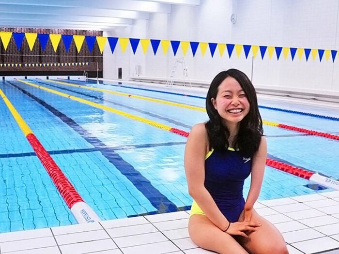 競泳バタフライの代表候補、西田杏。パラ五輪の夢は絶対にリオでかなえる!<Number Web> photograph by Shino Seki