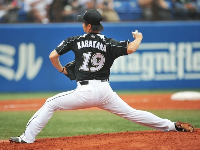 “異端の投球哲学”を持つ唐川侑己。その美しすぎるフォームの秘密。<Number Web> photograph by Hideki Sugiyama
