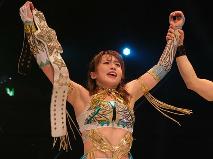 「孤独も感じました」KAIRIの言葉に号泣、白川戦の批判…それでもスターダム白の王者・上谷沙弥はここまで頼もしくなった「歴史に名前を刻みたい」＜Number Web＞ photograph by Norihiro Hashimoto