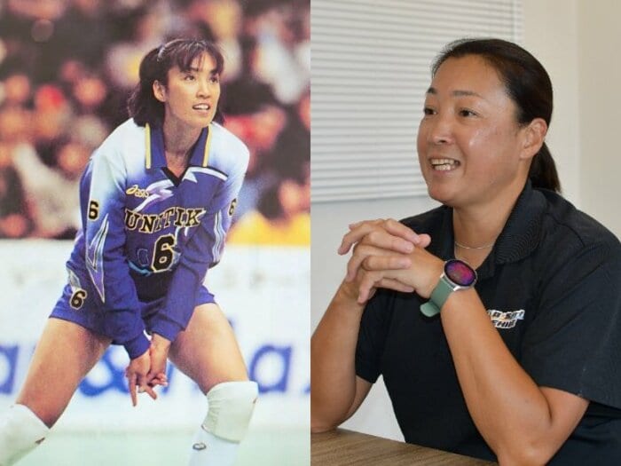 「多かったのは婚姻届です」女子バレーの顔だったスター選手が経験した“大フィーバー”ウラ側…「鉛の靴を履いて登下校」した佐伯美香の強豪校時代＜Number Web＞ photograph by R)NumberWeb