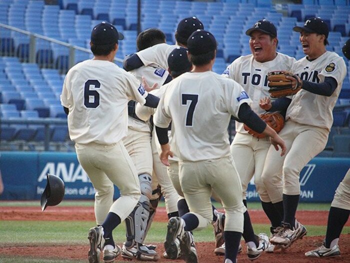 西武ドラフト1位“ドカベン”渡部健人も大喜び！「大学日本一」は消えるも桐蔭横浜大が得た悔しがれる権利＜Number Web＞ photograph by Yu Takagi