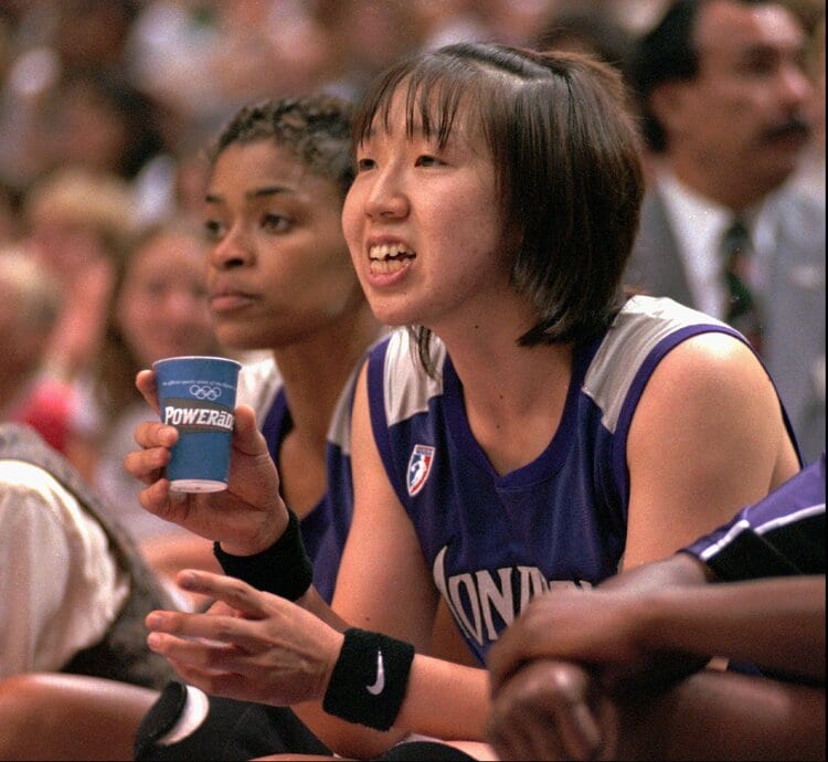 WNBA バスケ日本女子代表 萩原美樹子選手 直筆 サイン入り