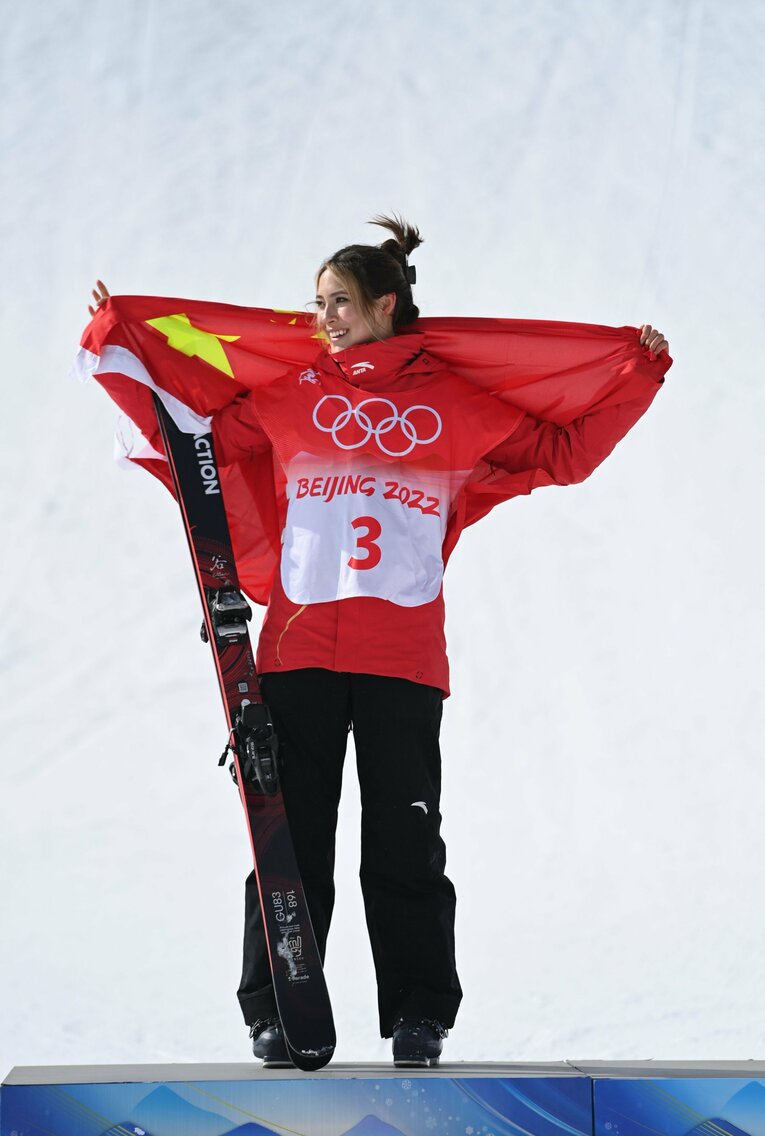 4年前の北京五輪では中国代表として金2つ、銀1つのメダルを獲得したグー　©JMPA