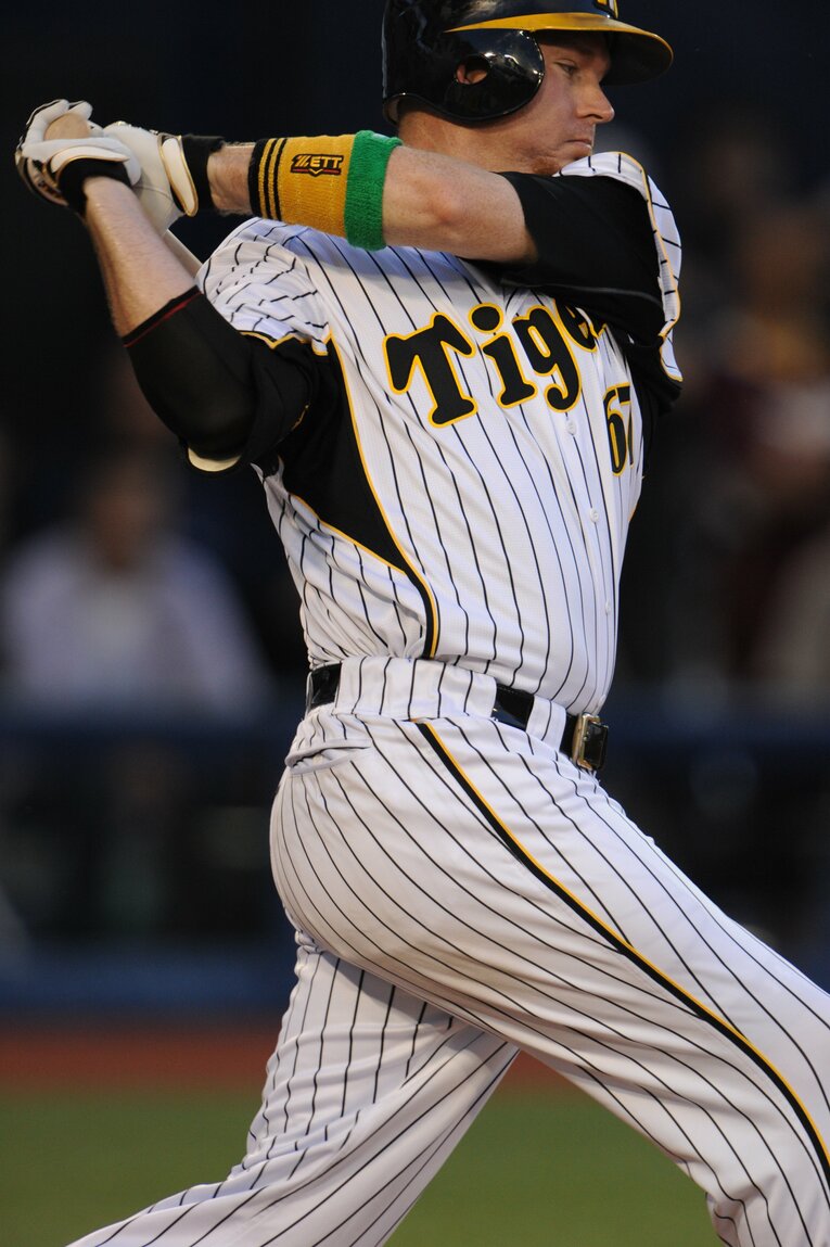 阪神時代のブラゼル（2011年）　©︎Naoya Sanuki