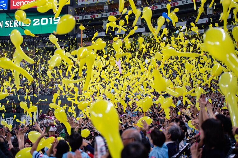 2019年日本シリーズの様子　©BUNGEISHUNJU