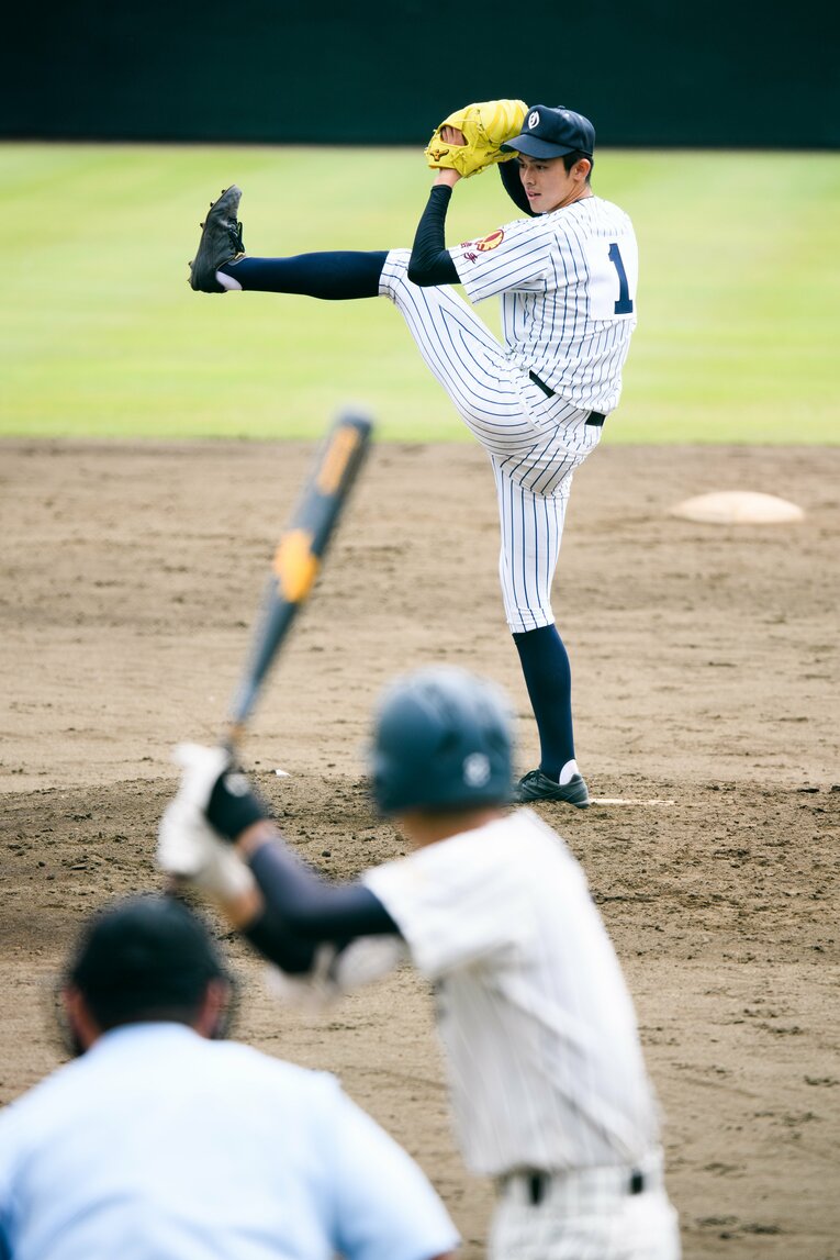 高校3年時の佐々木朗希　©Asami Enomoto