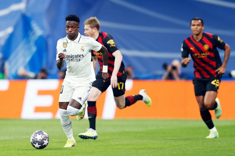 CLマドリーvsマンCでカメラマンが見た“世界の超一流”ビニシウスとデブライネ超絶弾、モドリッチの頭脳、グリーリッシュの筋肉美…(15)