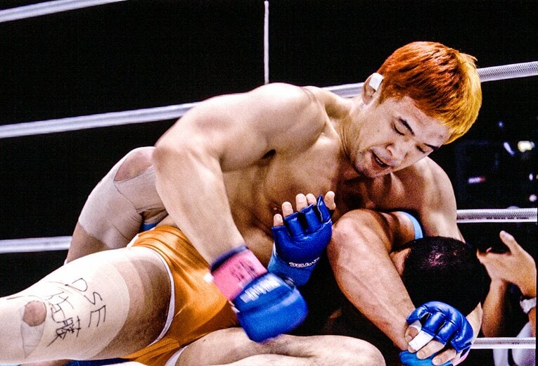 “グレイシー最凶の喧嘩屋”ハイアン・グレイシーを圧倒。短期間で4人のグレイシーを撃破した桜庭は「グレイシーハンター」と呼ばれた