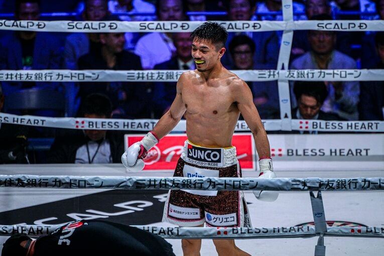 中谷潤人vs.西田凌佑（WBC・IBF世界バンタム級王座統一戦） ©Takuya Sugiyama
