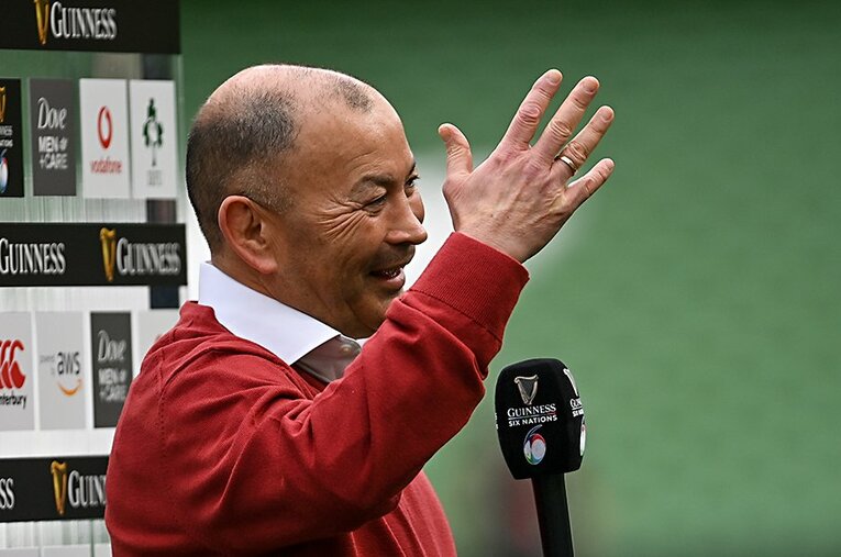 優勝候補と目されながらも、シックスネーションズは5位で終わったイングランド代表。だが、指揮官エディー・ジョーンズはきっと“本番”に照準を合わせてくるはずだ ／ photograph by Getty Images