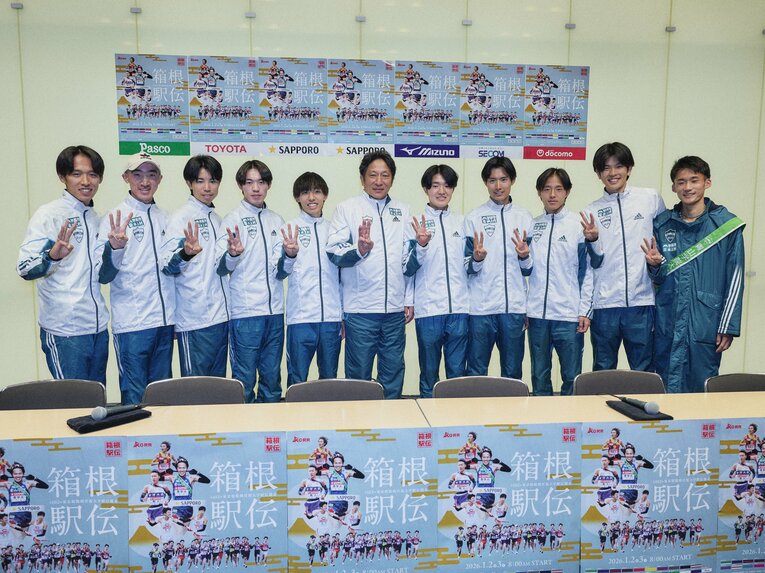 笑顔の三連覇達成　©︎Yuki Suenaga