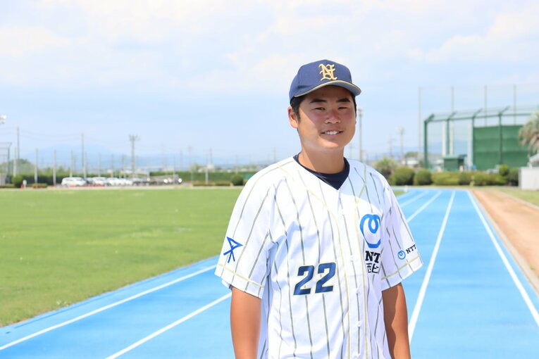 2018年、大阪桐蔭の盤石な投手陣を支えたキャッチャー・小泉航平。現在はNTT西日本に所属　©Genki Taguchi