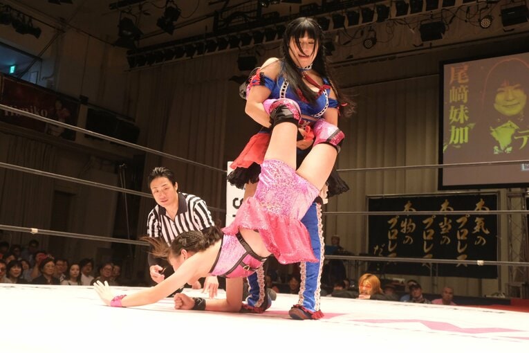 ディアナの“小学生レスラー”NENE　©Norihiro Hashimoto