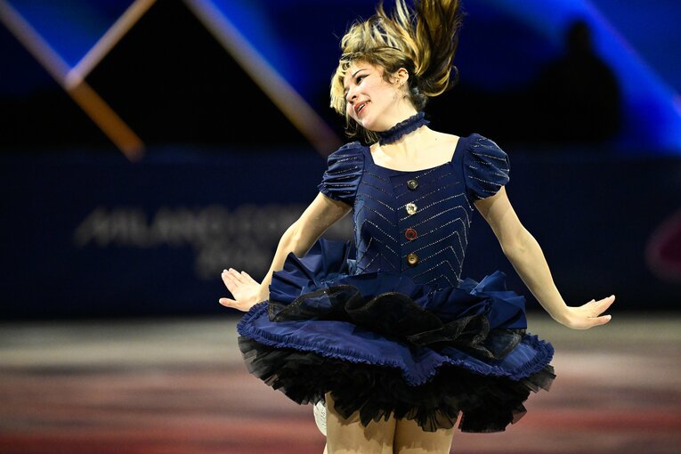 ミラノ五輪エキシビジョン【スワイプするとそのほかの写真もご覧になれます】　©Asami Enomoto／JMPA