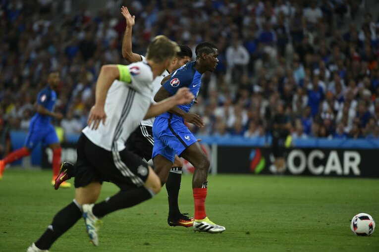 EURO2016でのポグバ　©Takuya Sugiyama