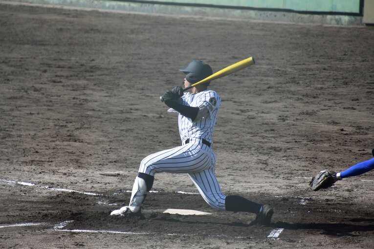 九州大会でホームランを放つなど打撃も光る ©Takahiro Kikuchi