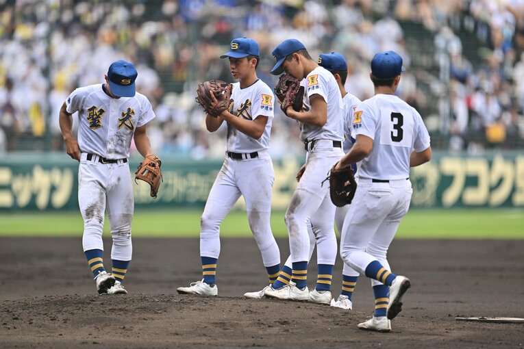 今夏の甲子園。準決勝・対仙台育英戦　©Hideki Sugiyama