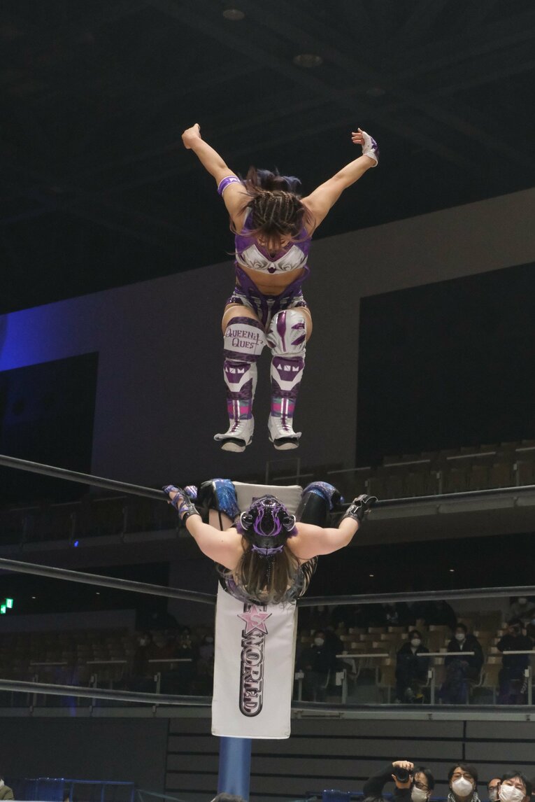 「年間ベストバウトだ！」スターダム地方大会に海外も熱狂…キッドvs.AZM、ハイスピードの“黄金カード”はいかに生まれたか？(19)