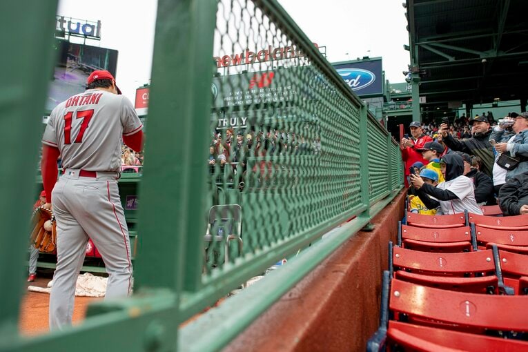 敵地ボストンでもこの熱狂ぶり　©Getty Images