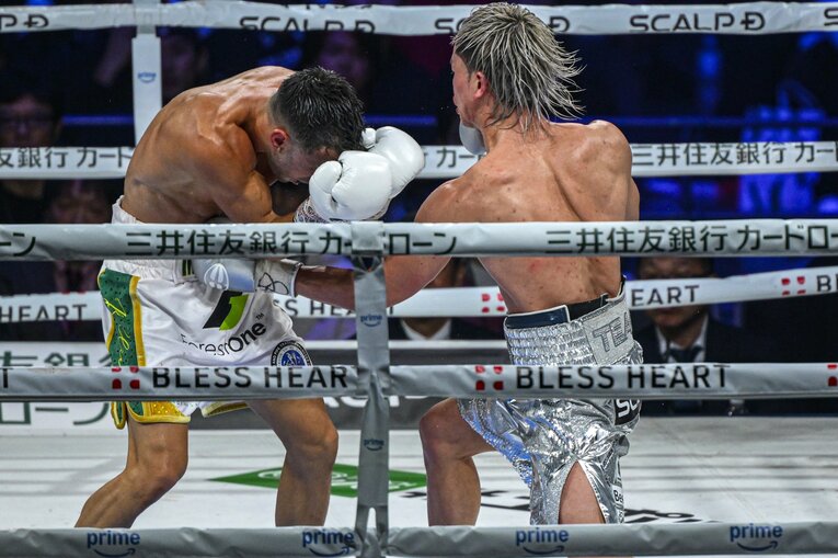 那須川天心vs.ジェーソン・モロニー。2月24日、有明アリーナ　©Takuya Sugiyama