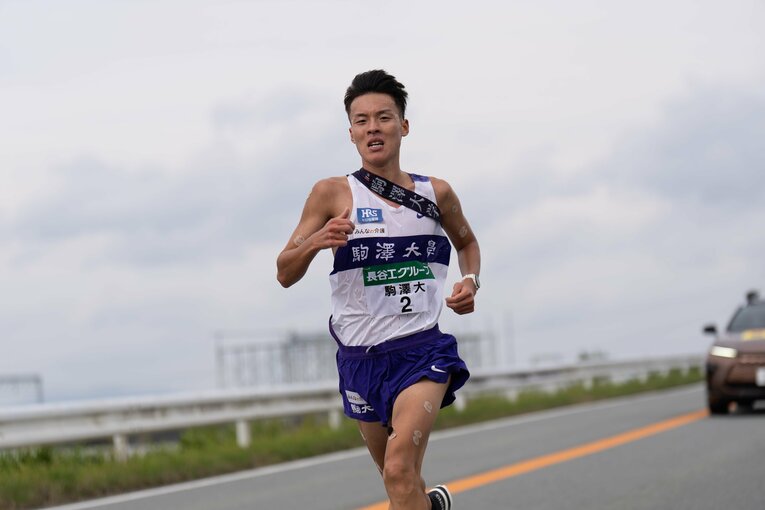 駒大の大エース佐藤は、大学陸上生活の有終の美を飾れるか　©Shiro Miyake