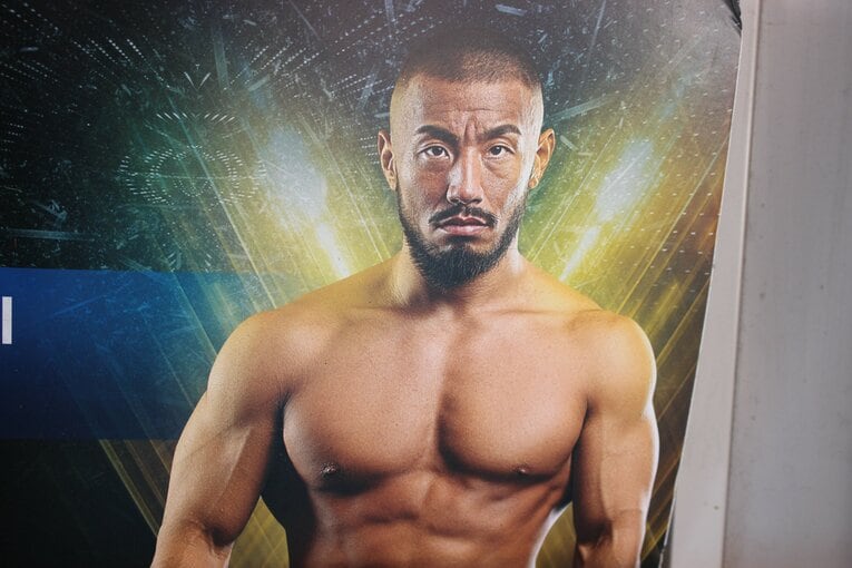 ジムにはONEのポスターも　©Number Web