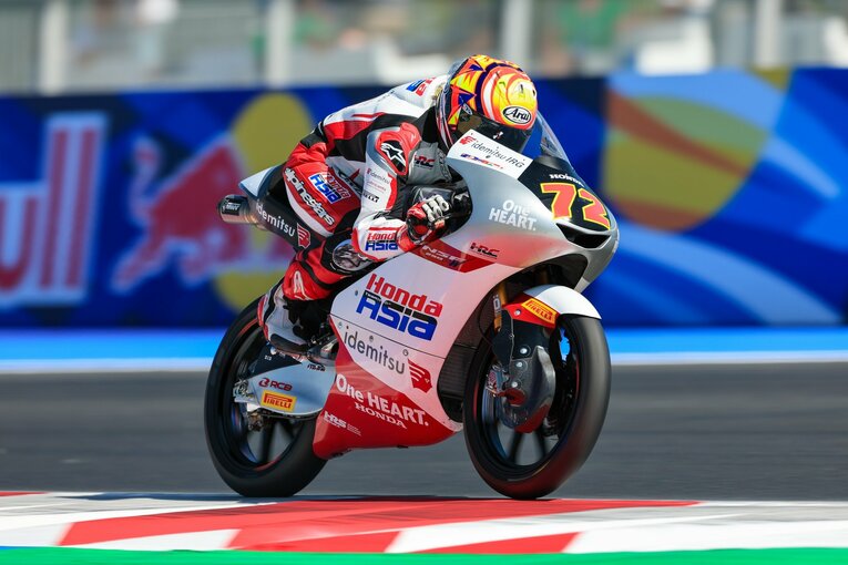 今季の表彰台は2位と3位が1回ずつの古里太陽。母国GPで自身初の頂点を目指す　©Satoshi Endo