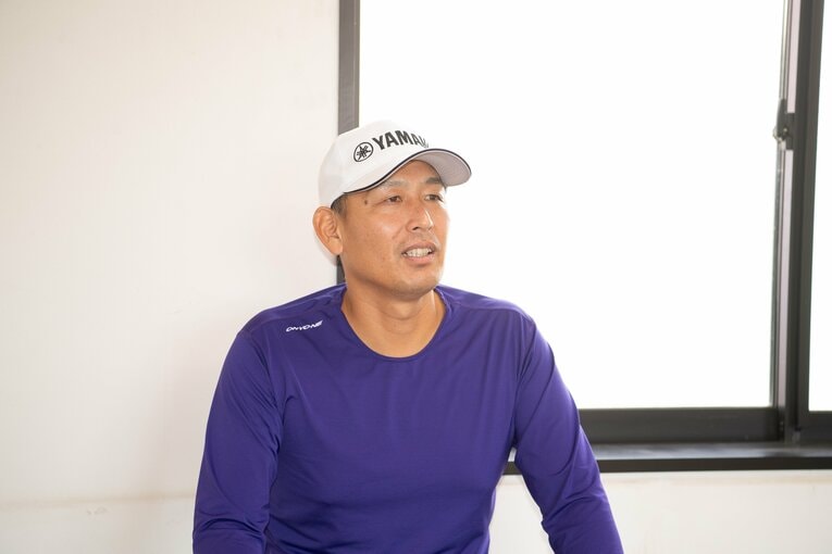 現在、ヤマハ野球部のスカウトを務める嶋岡孝太 ©Kota Inoue