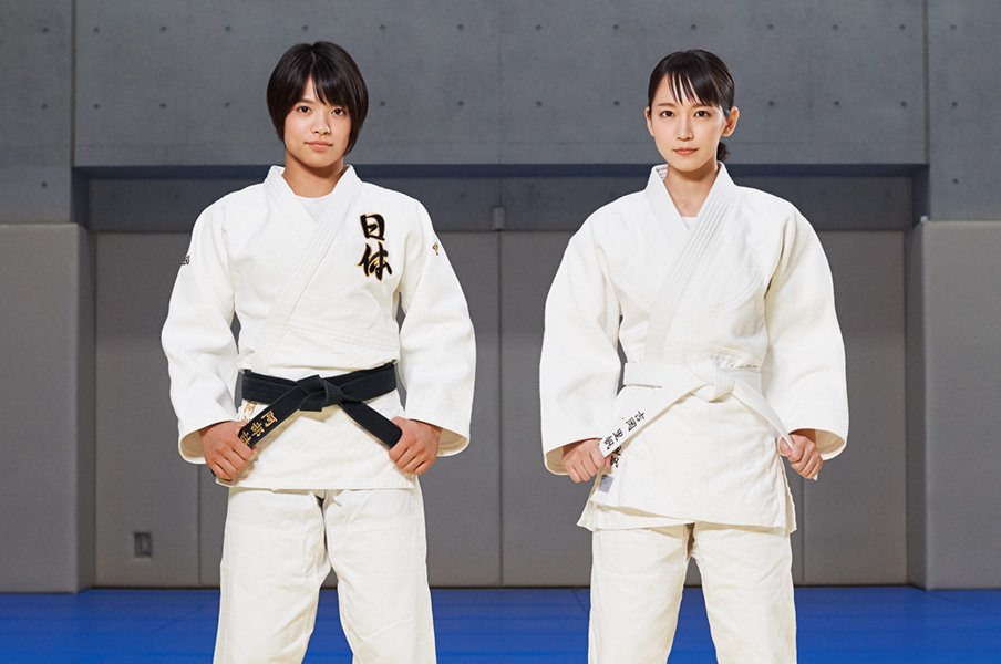 いい顔に迫る資生堂クロストーク「ONE ON ONE」阿部詩(柔道選手) × 吉岡里帆(女優)<Number Web> photograph by SHISEIDO
