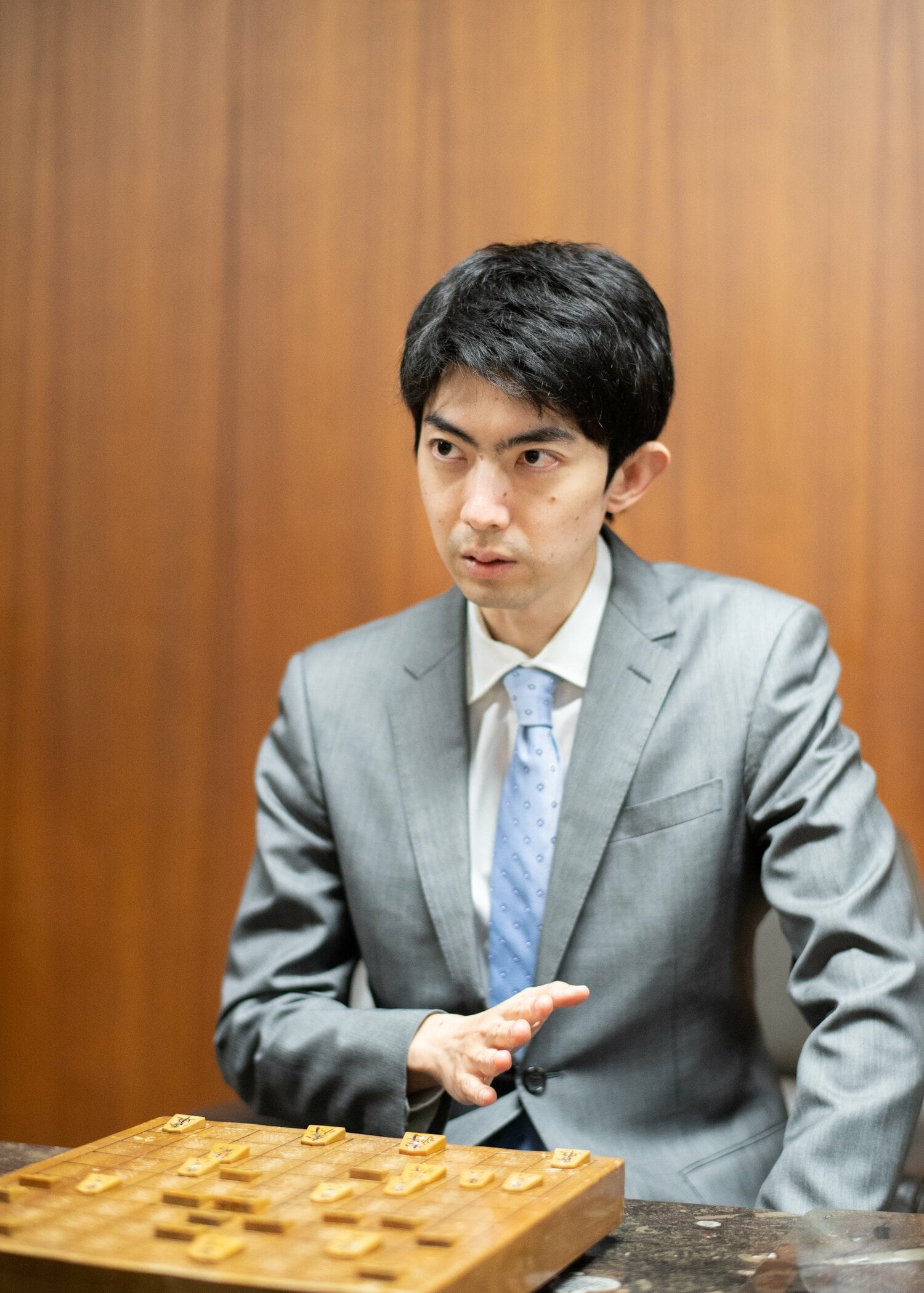 中村八段は今期がA級2期目となる（2022年撮影）　©Nanae Suzuki