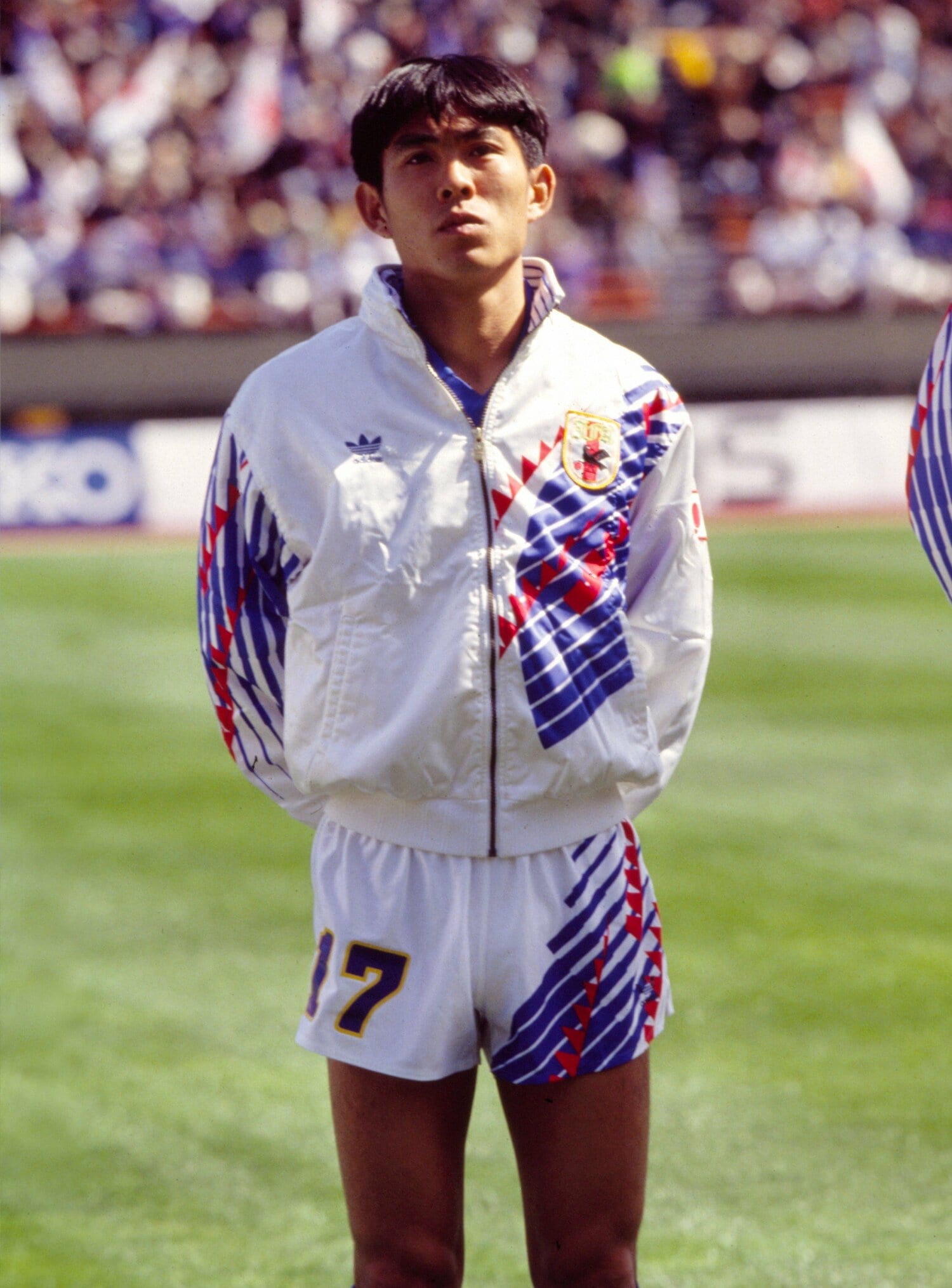 現役時代から変わらないヘアスタイル。広島の理髪店『ヘアサロンOKIMOTO』にも通い続けているという。写真は1993年3月、当時24歳　©AFLO