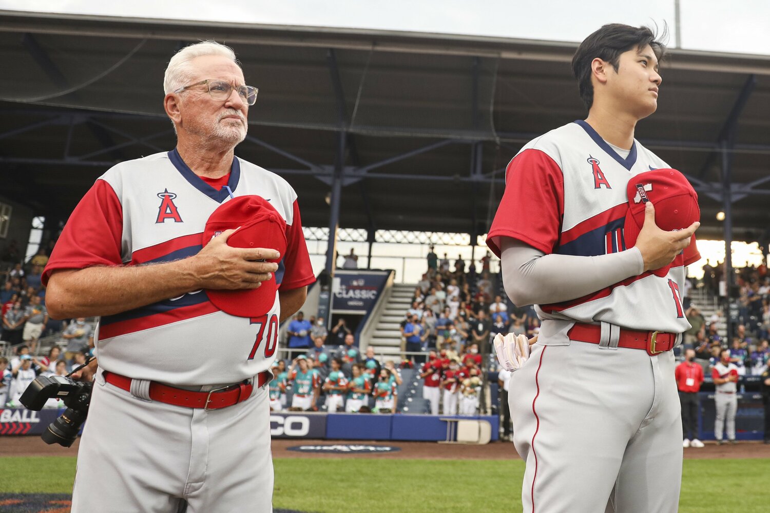 大谷とマドン監督 ©Getty Images