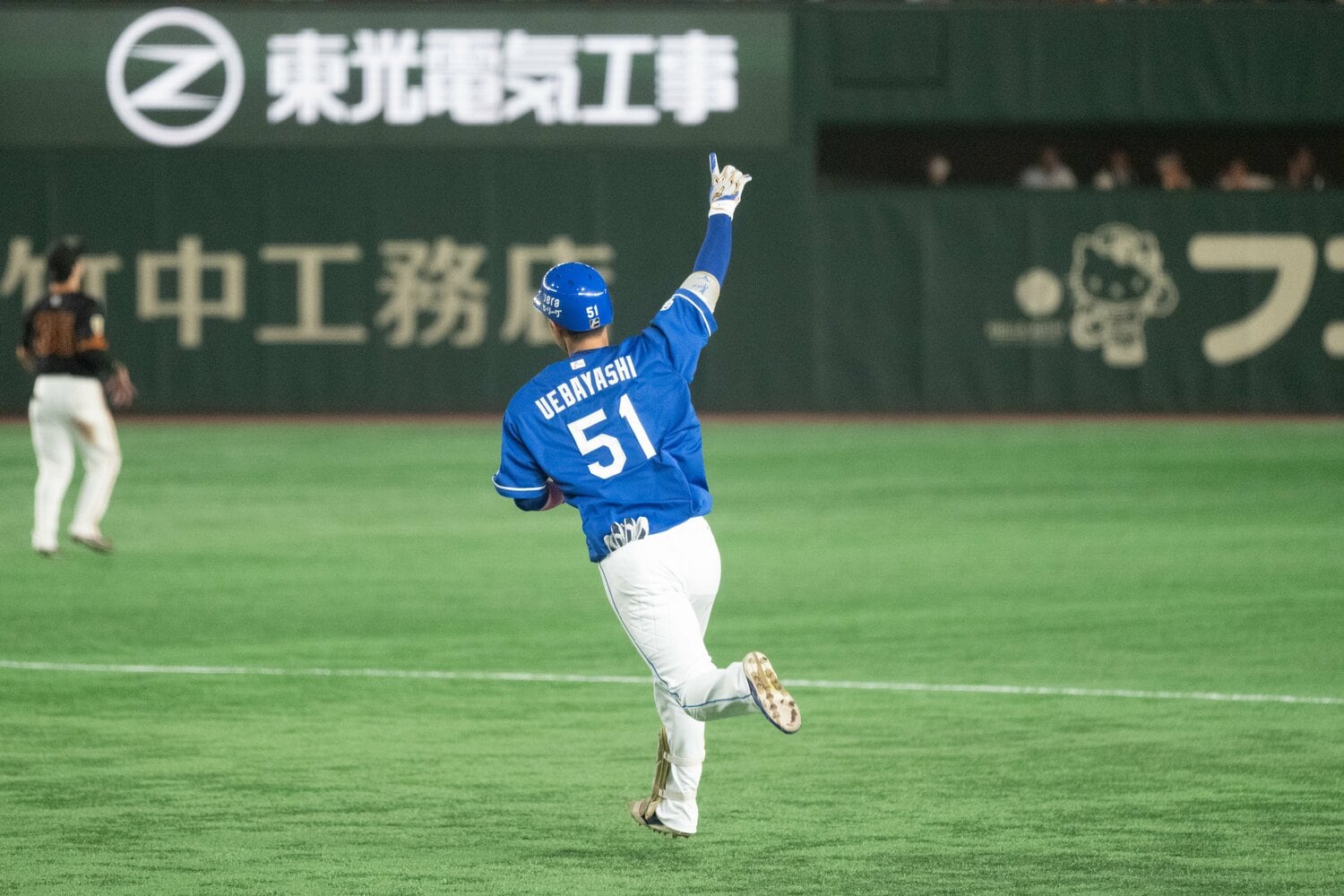 上林誠知はここまでチーム最多の11本塁打をマーク ©Miki Fukano