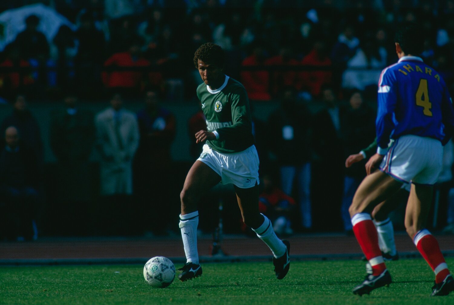 読売時代のトニーニョ ©Sports Graphic Number