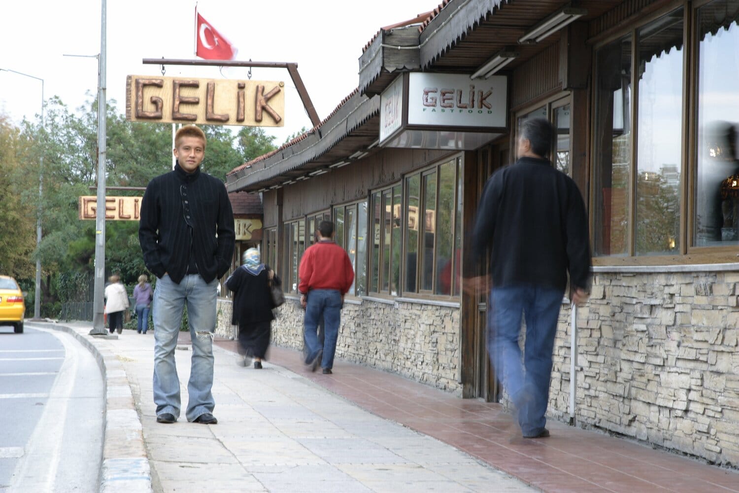 トルコ時代、イスタンブール市内での貴重なショット　©Takuya Sugiyama