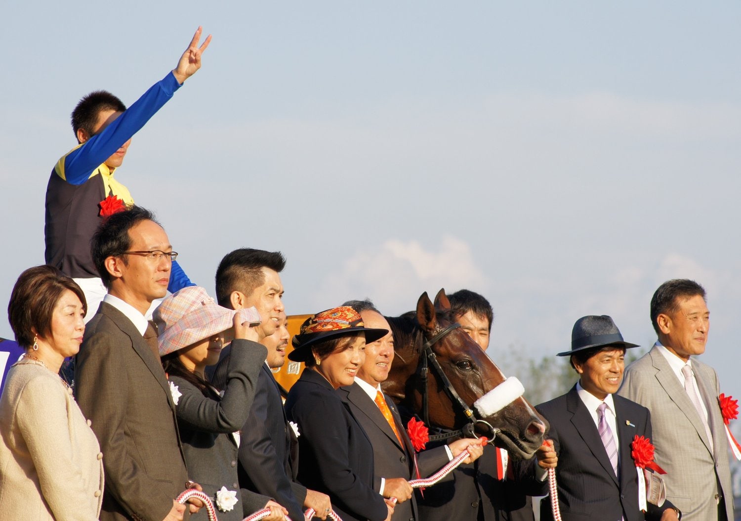 2010年の秋華賞を勝利したアパパネ　©Satoshi Hiramatsu