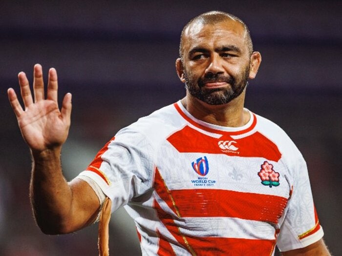 「ジェイミーに結構怒られちゃって…」リーチマイケル“まさかのレッドカード”から2カ月…サモア戦激闘で現地記者に明かした“意外な話”＜Number Web＞ photograph by Kiichi Matsumoto