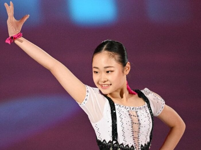 14歳の島田麻央は“レディー・ガガ”で勝負「前半は少しにらむ感じ…後半は笑顔へ」フィギュア世界ジュニア女王が掲げる驚異的な目標とは　＜Number Web＞ photograph by AFLO