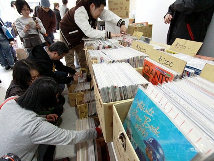 野球にまつわる有象無象が集う奇祭。東京野球ブックフェア、知ってます？＜Number Web＞ photograph by Akiko Yamamoto