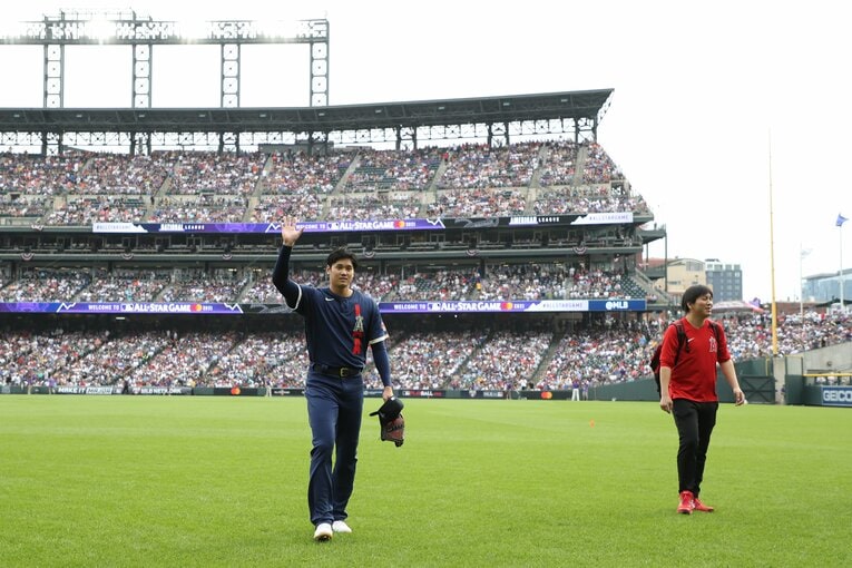 オールスターの大谷©Getty Images