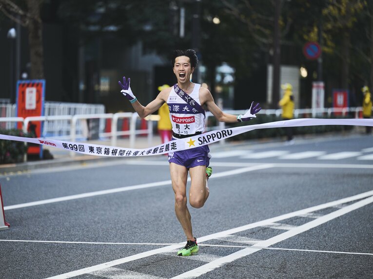 史上5校目の三冠達成となった駒大　©Yuki Suenaga