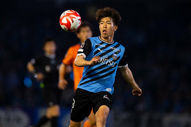 高い技術と得点能力を併せ持つ宮代大聖　©KAWASAKI FRONTALE